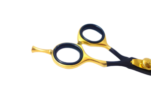 Black Golden Professional Barber Thinning Scissor