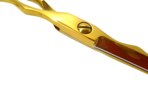 Gold Edged Professional Barber Shears/Scissor (Classic handle)