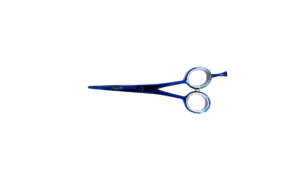 Navy Blue Professional Barber Scissors (Classic handle)
