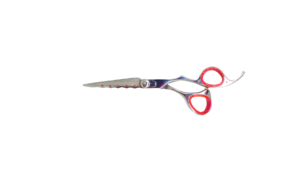 Chrome Pink Pearly Professional Barber Scissor (Offset Handle)