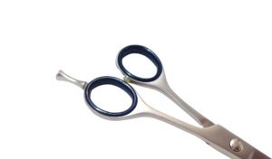 Matte Silver Professional Barber Scissor (Classic handle)
