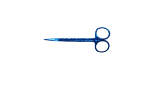 Navy Blue Professional Fine Scissor (Straight)