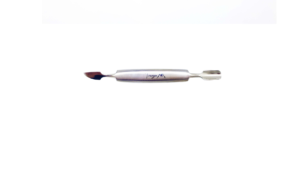 Matte Silver Professional Double Ended Cuticle Pusher