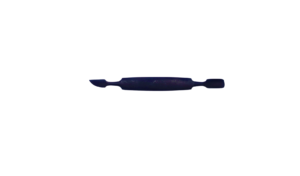 Matte Black Professional Double Ended Cuticle Pusher