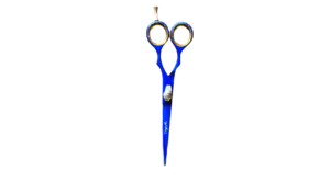 Blue Professional Barber Hairdressing Scissors with Pouch
